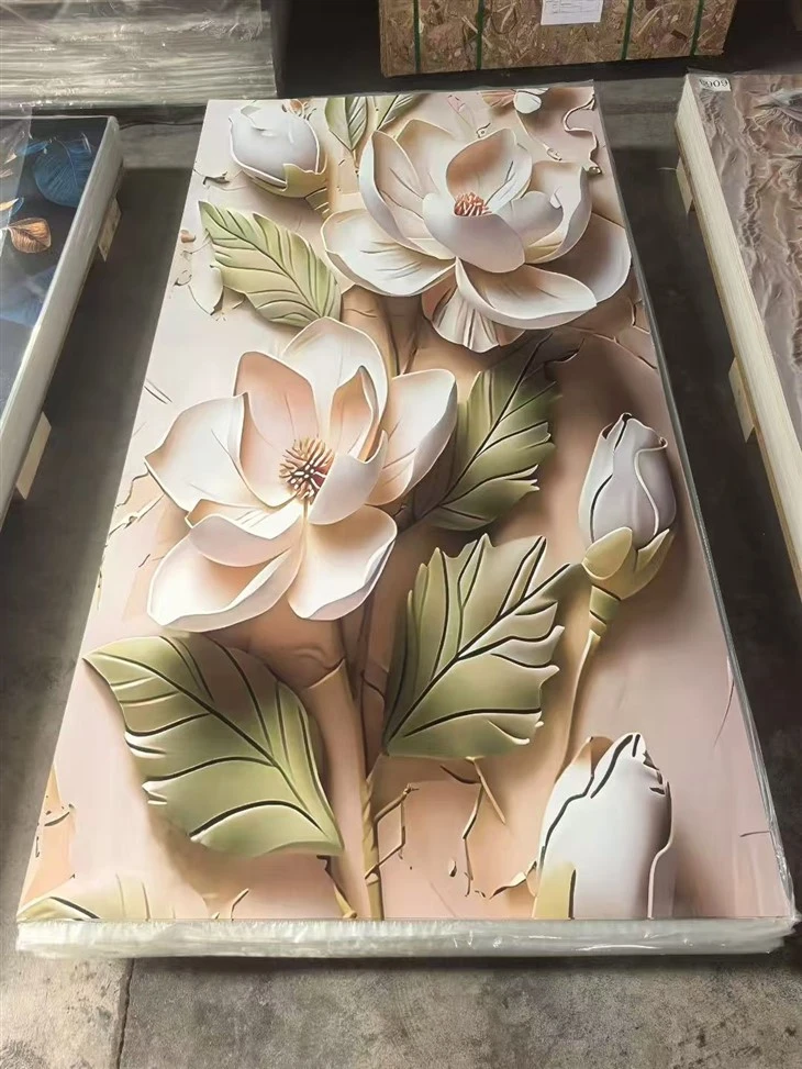 ہائی گلوس پیویسی یووی وال پینل